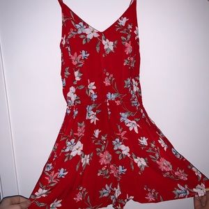 H&M fleural jumpsuit